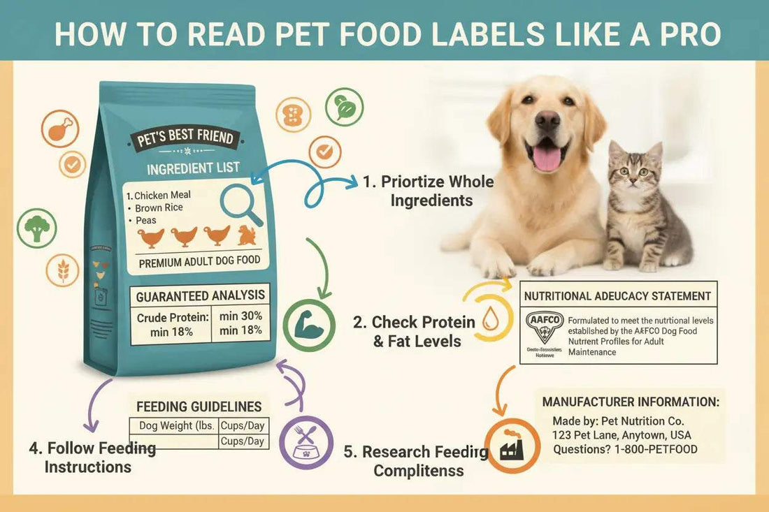 How to Read Pet Food Labels Like a Pro: Understanding Pet Food Labels Ingredients Vibrant Tails