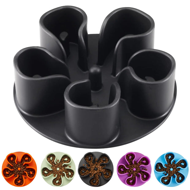 Bestalk Slow Feeder Silicone Insert with Suction Cups for Dogs, Medium