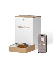 PetSnowy Snow+ automatic cat feeder with Wi-Fi app control