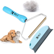 RL7 Pet Hair Remover Tool with Cashmere Comb Cleaner Pro Pet Hair Remover Dog Hair Remover Carpet Scraper Lint Remover - Cat Hair Remover Multi Fabric Shaver for Furniture Clothes Pet Towers & More