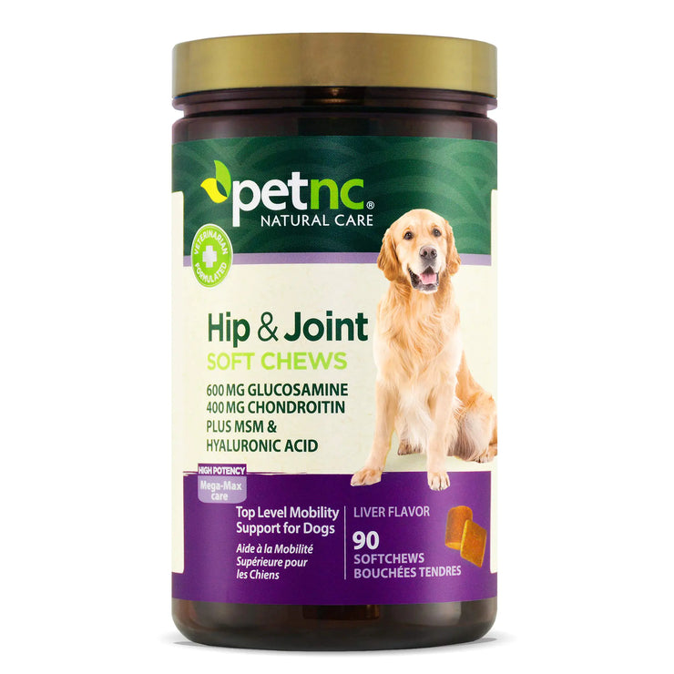 PetNC Natural Care Hip & Joint Mega Soft Chews for Dogs